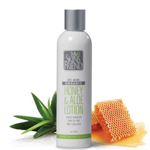 Image of Organic Honey & Aloe Body Lotion - My Skin's Friend
 - 1