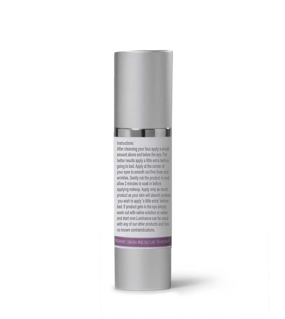 Organic Eye Cream - Helps Reduce Puffiness, Fine Lines & Dark Circles