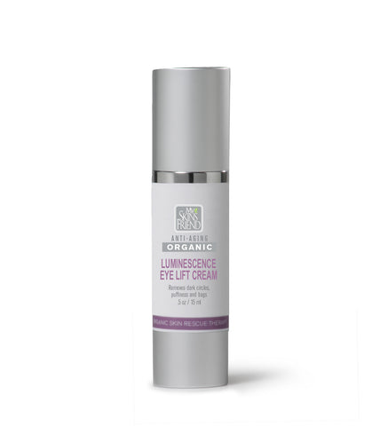 Image of Organic Eye Cream - Eliminates Puffiness, Fine Lines & Dark Circles - Luminescence - My Skin's Friend
 - 1