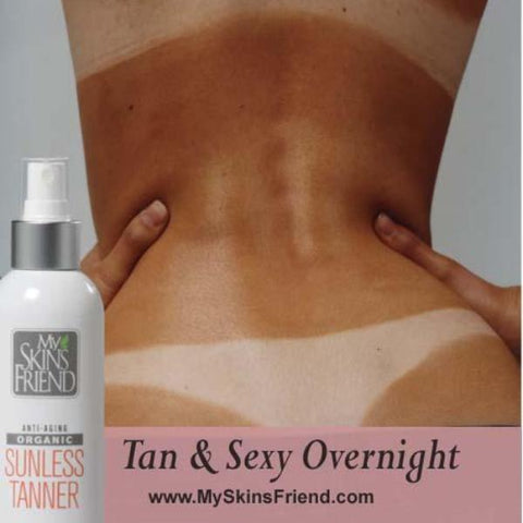 Image of NEW 6 oz Organic Self Tanner - 50% MORE TAN. SAME PRICE!