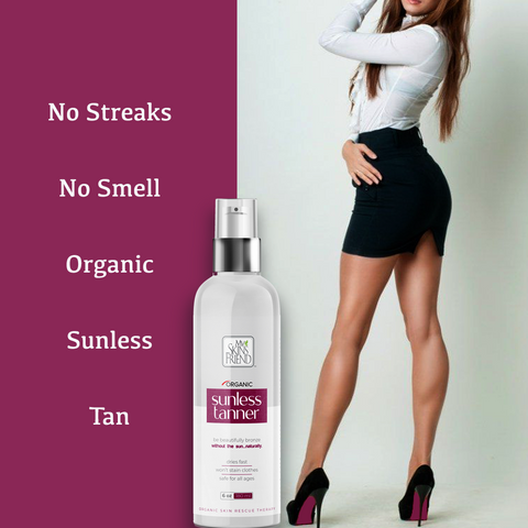 Image of NEW 6 oz Organic Self Tanner - 50% MORE TAN. SAME PRICE!