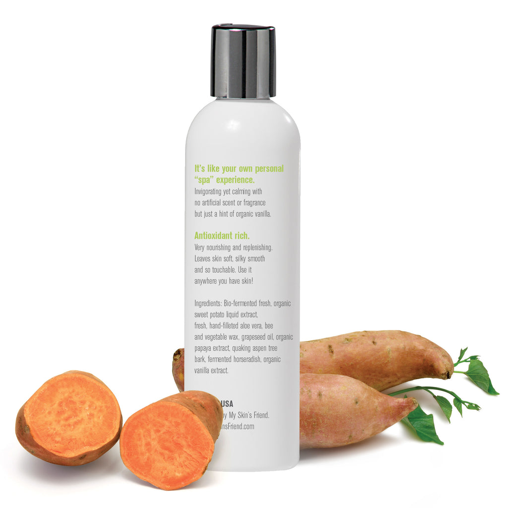 Organic Face & Body Sweet Potato Lotion - My Skin's Friend
 - 3