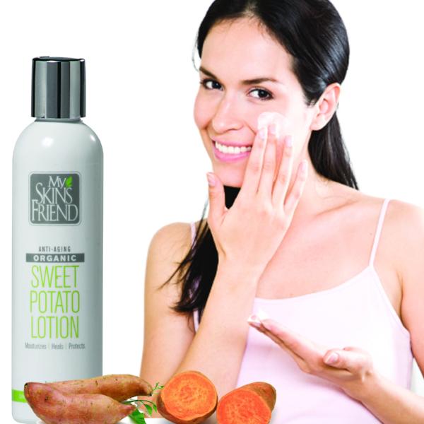 Organic Face & Body Sweet Potato Lotion